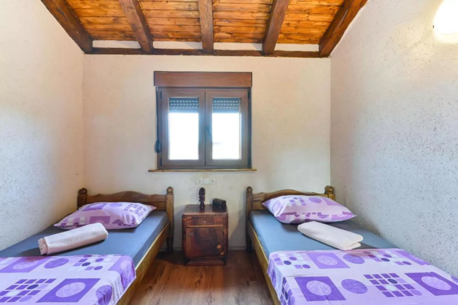 Holiday House Šimun - Three bedroom Holiday house with pool - Bedroom