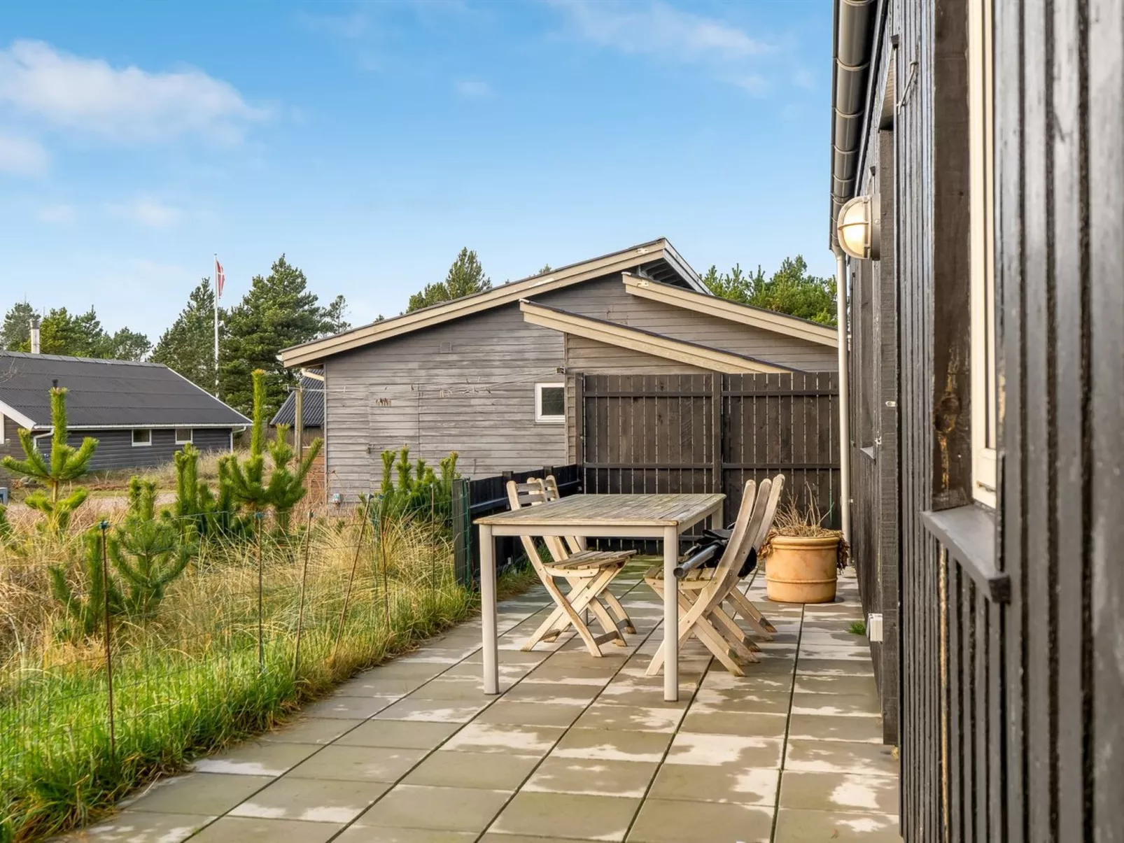 "Ovine" - 900m from the sea-Dehors