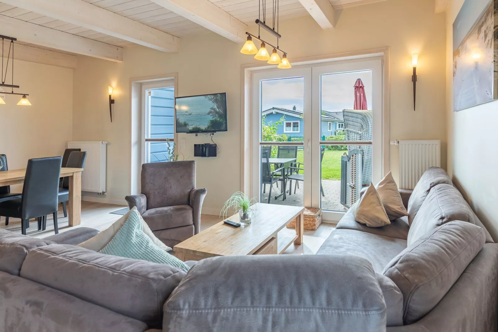 Reihenhaus in Dagebüll - Strandgut een-Living room