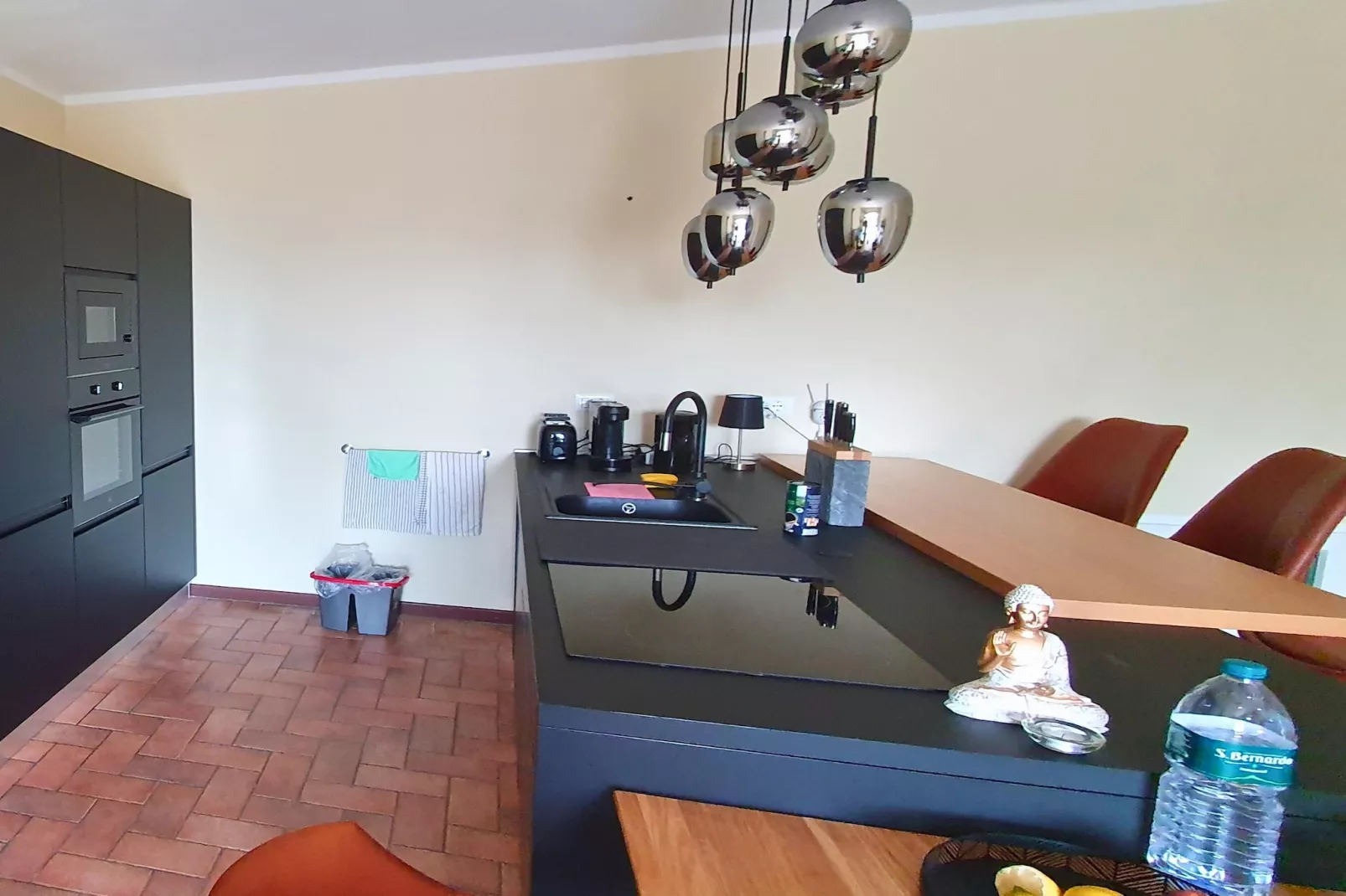 Apartment in einer charmanten Villa mit Meerblick Kreidl-Kitchen