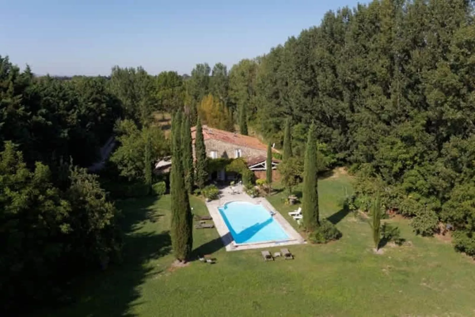 Villa provencale pour les amoureux de la nature en Lubéron-Swimming pool