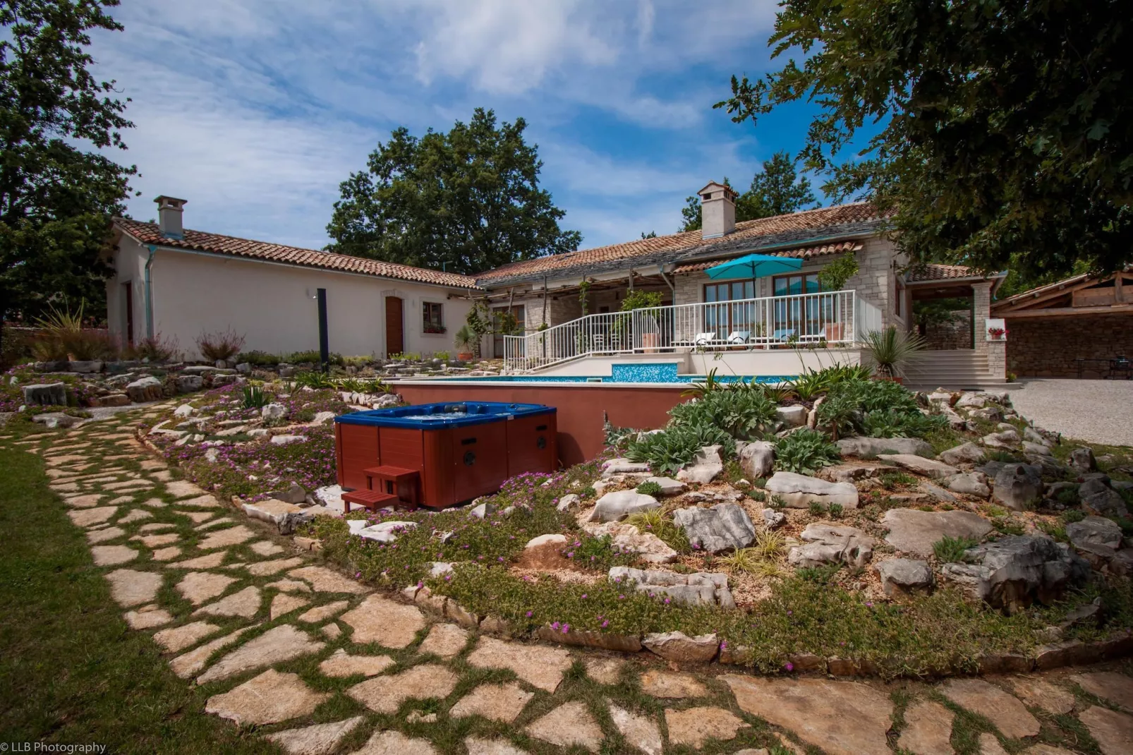 Villa Lipica - Außenbereich Sommer