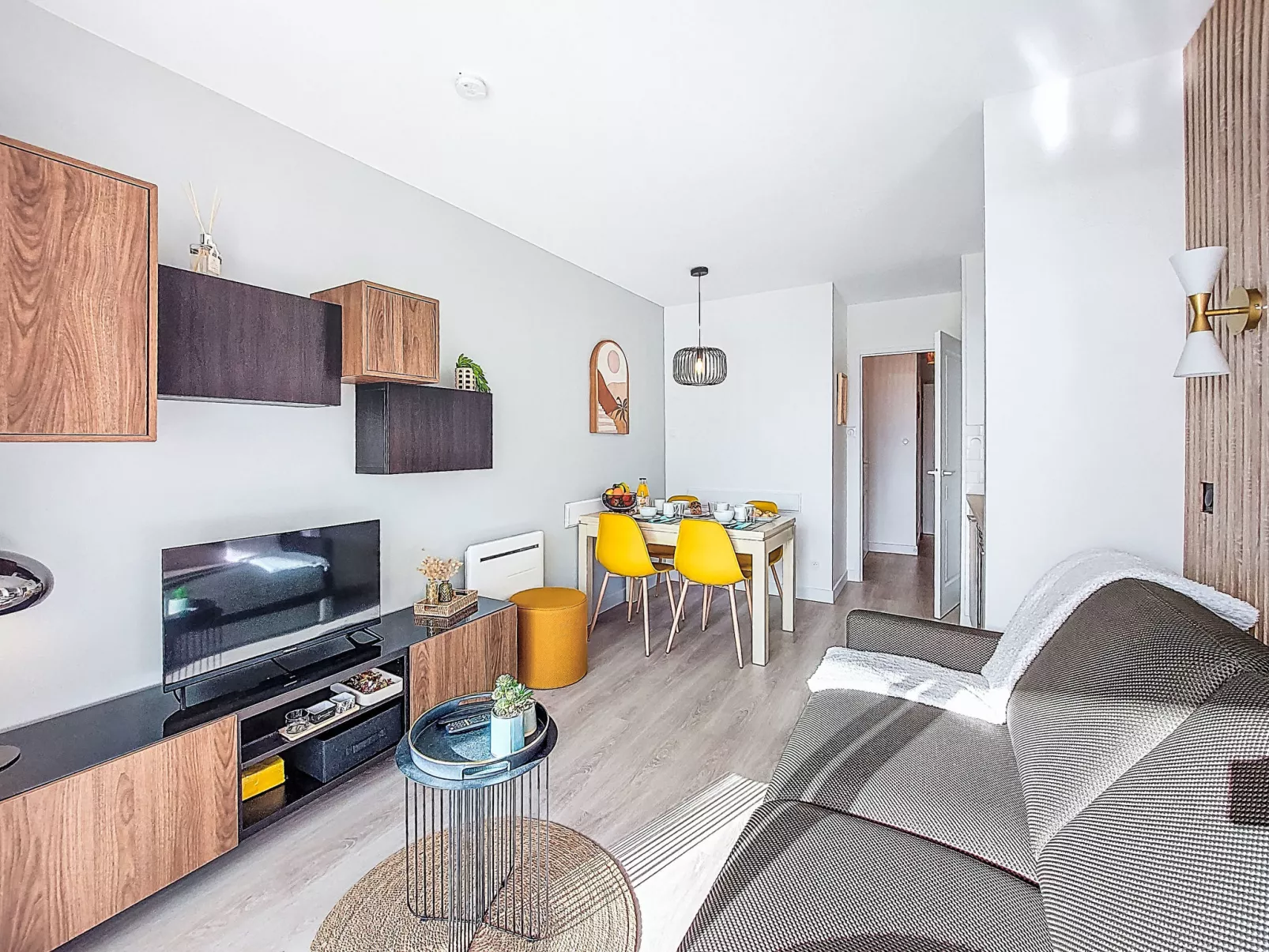 Garden and Sea- Appt T2 moderne, vue mer - Drinnen