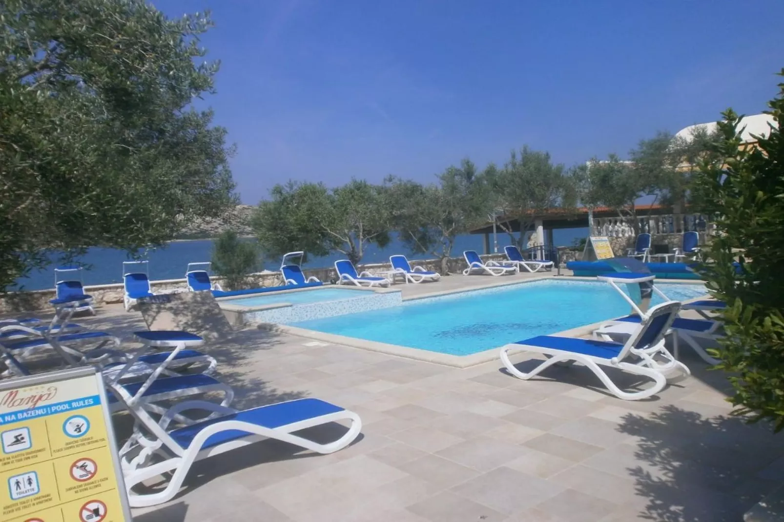 Sv Marija1 - Ferienwohnung 4 - Typ 4plus1 - Swimming pool