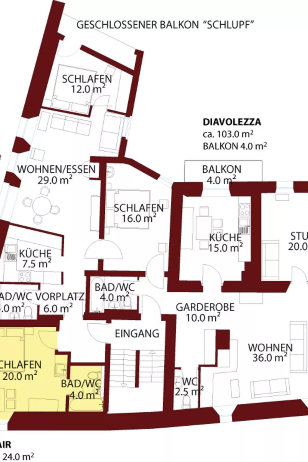 Chesa Michel Nair - Drinnen