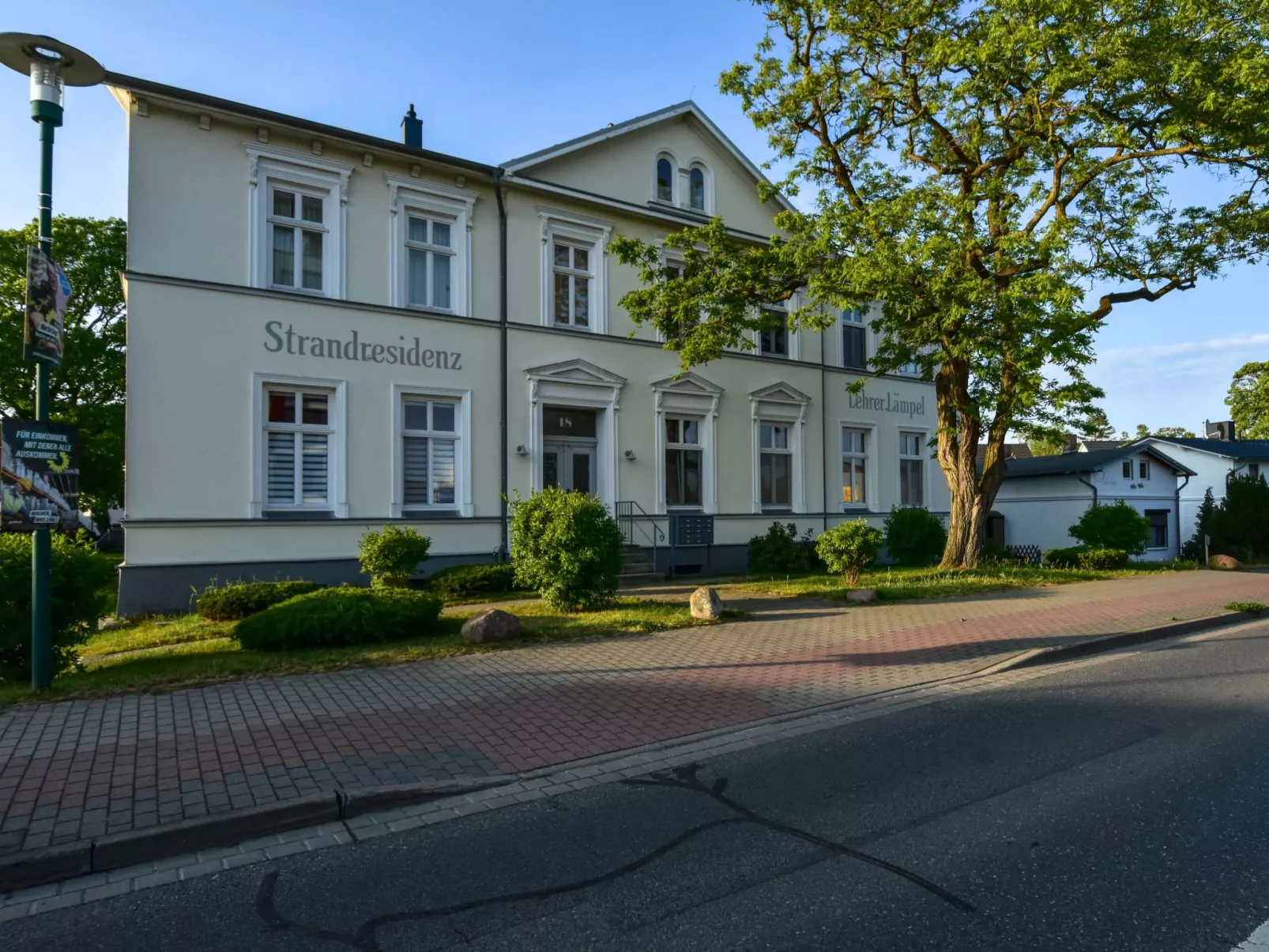 Strandnahe Ferienwohnung Lehrer Lämpel Nr. 1 - Dehors