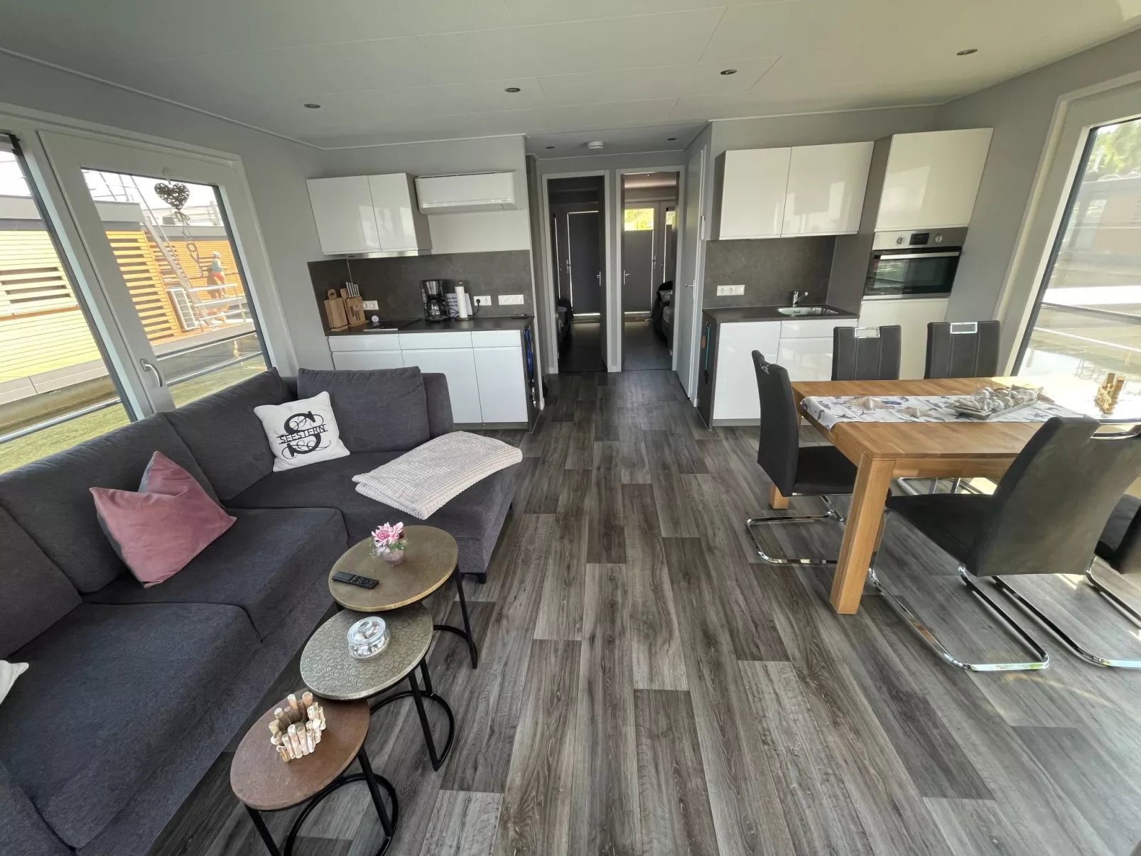 Hausboot Seestern am Bärwaldersee - Image-tags.info