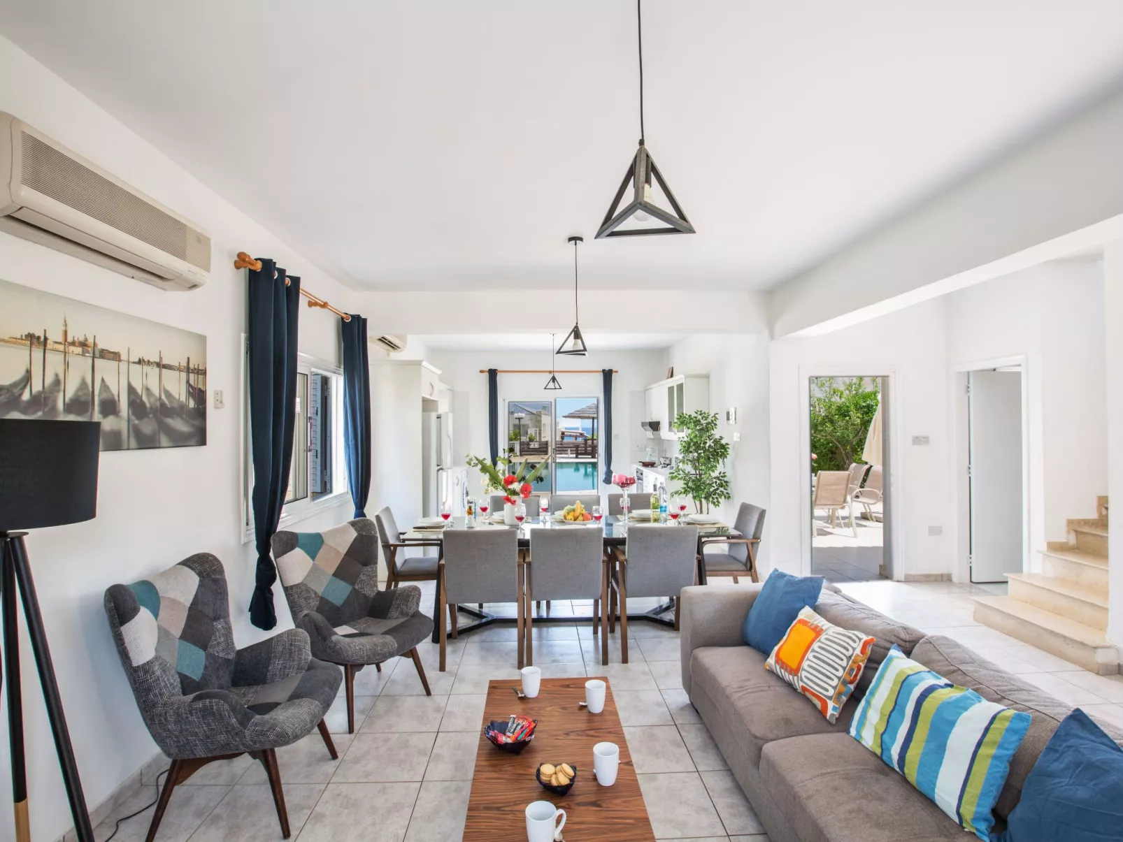 Protaras Villa mit Pool am Strand der Fig Tree Bay - Image-tags.info