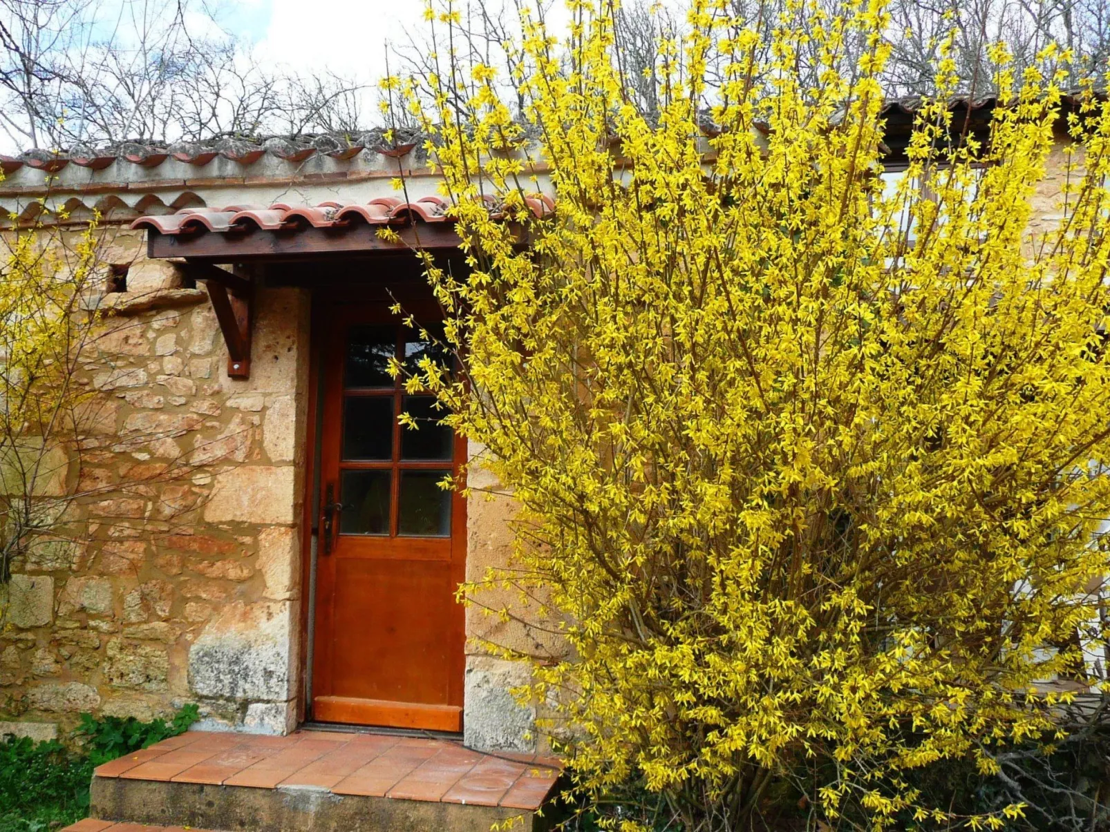 Domaine "Le Fournil" mit Jacuzzi - Dehors