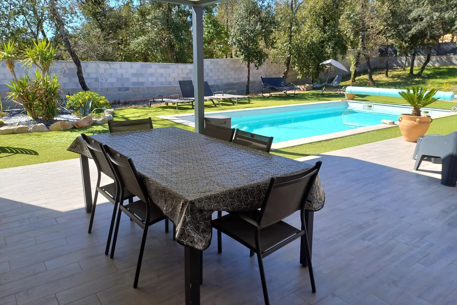 Superbe villa moderne et familliale-Terrace balcony