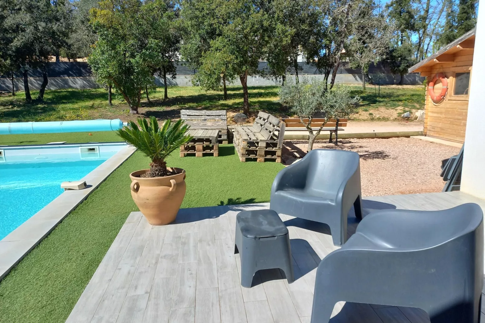 Superbe villa moderne et familliale-Terrace balcony