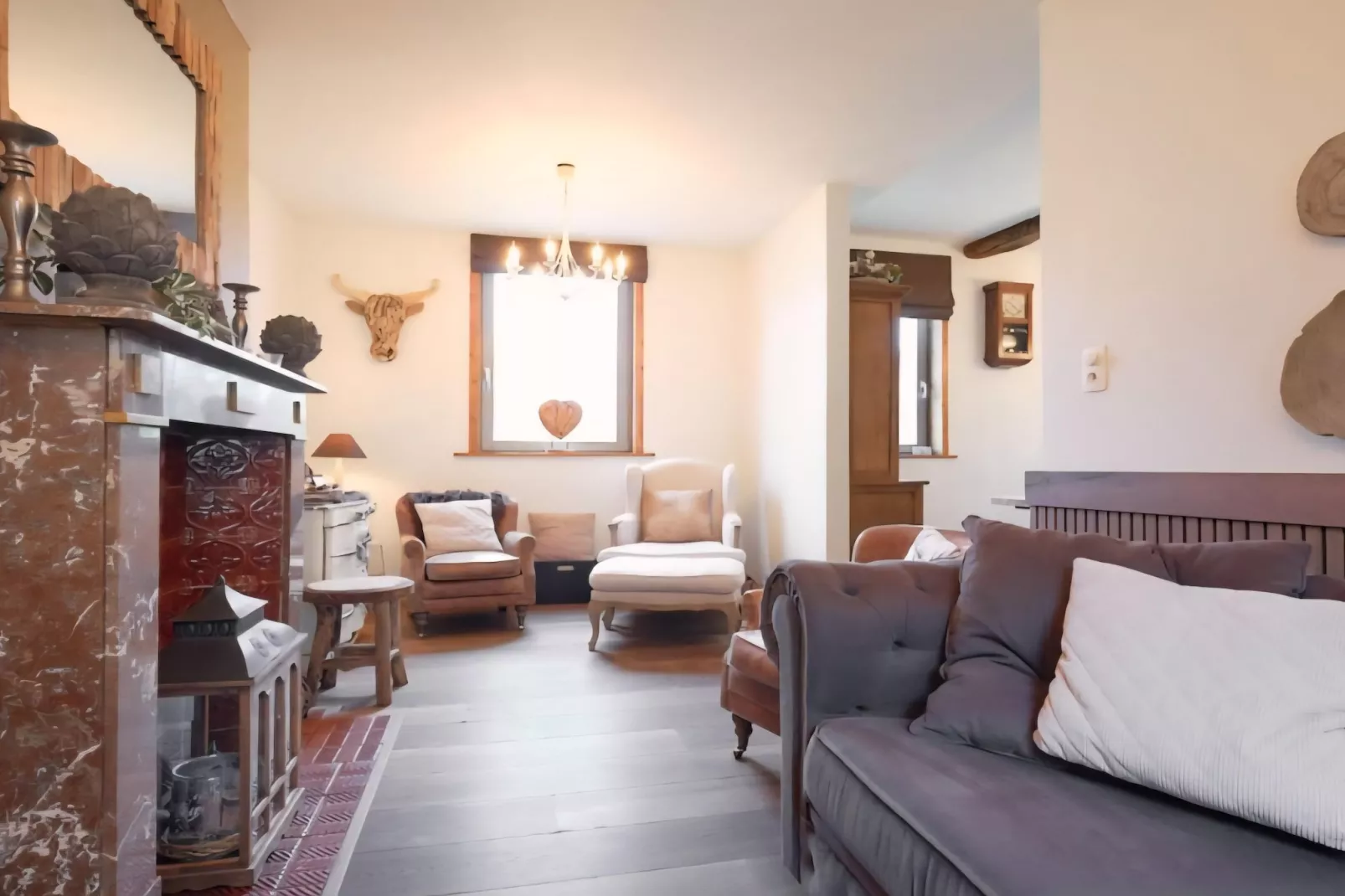 Gite L'éternité - Wohnzimmer