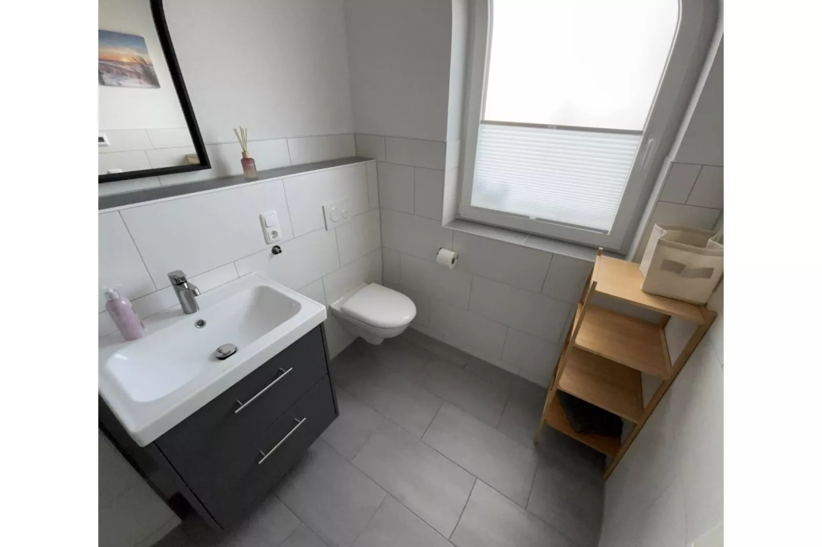 Bungalow Königskrabbe - Badezimmer