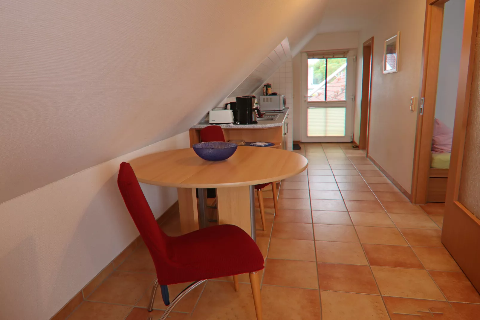 Ferienwohnung Eva mit Meerblick - strandnah - Esszimmer