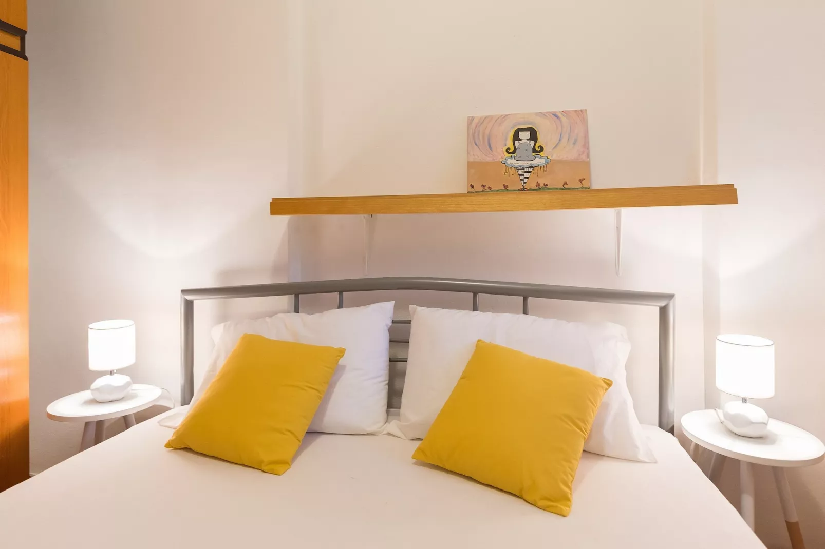 Apartment Tranquilo Garden - One Bedroom Apartment with Terrace and Garden View-Bedroom