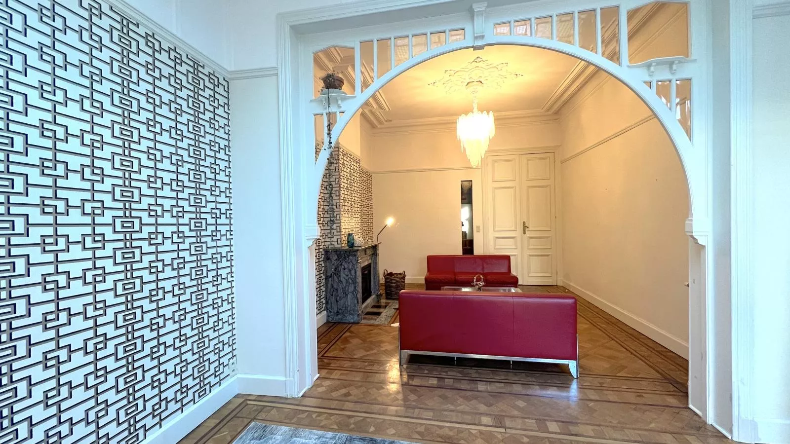 La Maison Bleue petite - Living room