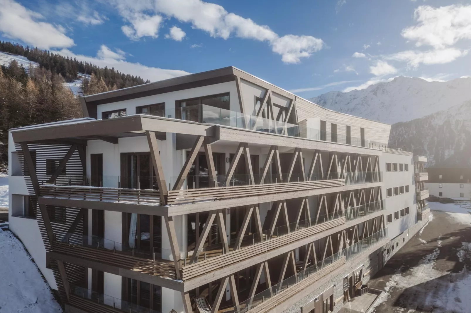 Résidence PLAN PEISEY Le Quartz -A74S-Exterior in winter