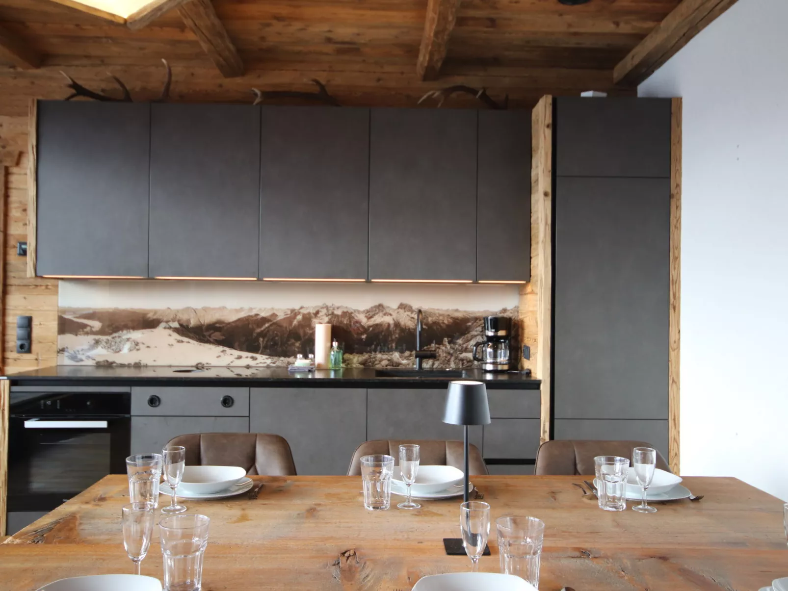 Chalet Ebenholz-Drinnen