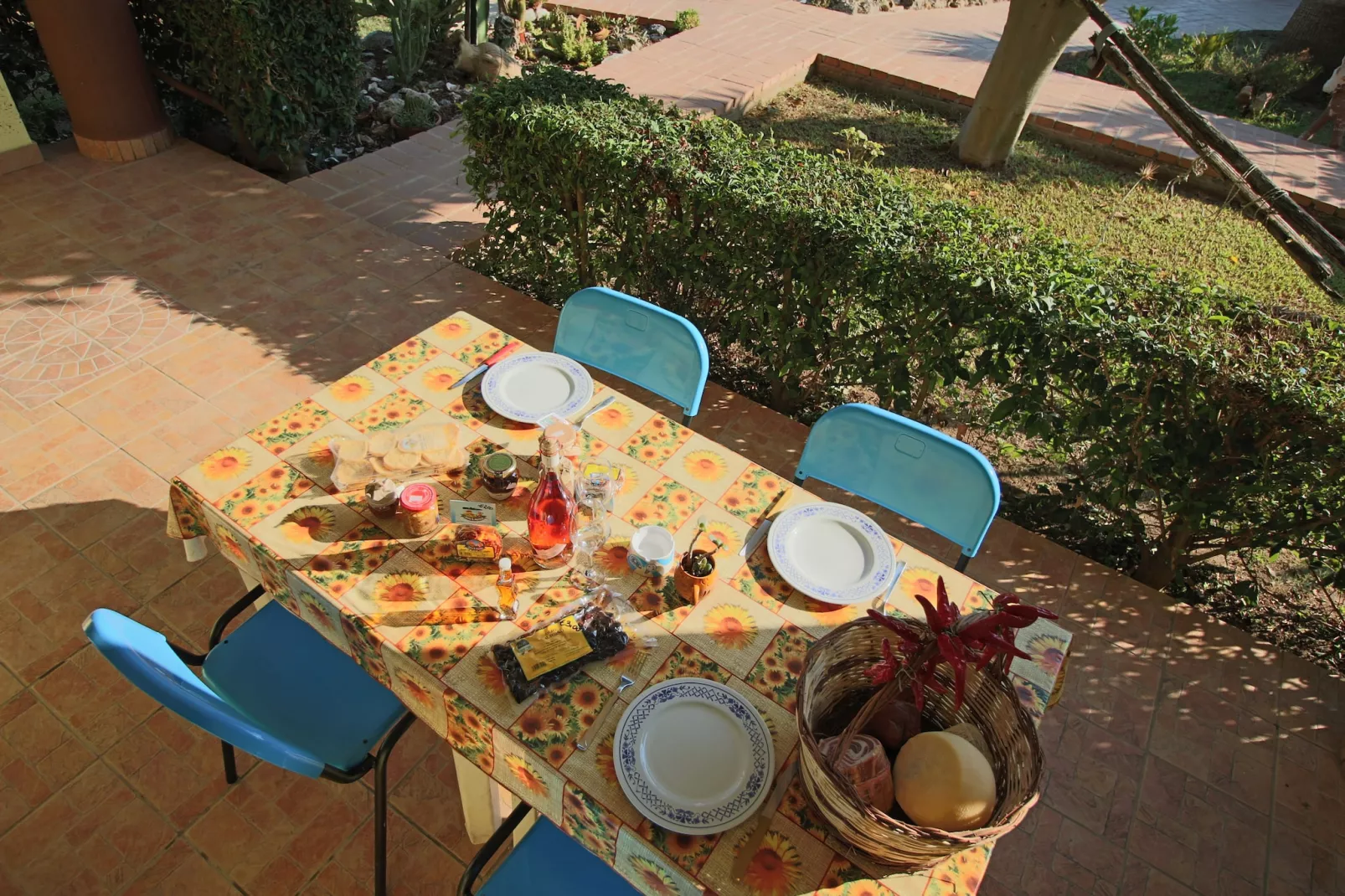 Nduja-Terrasse / balcon