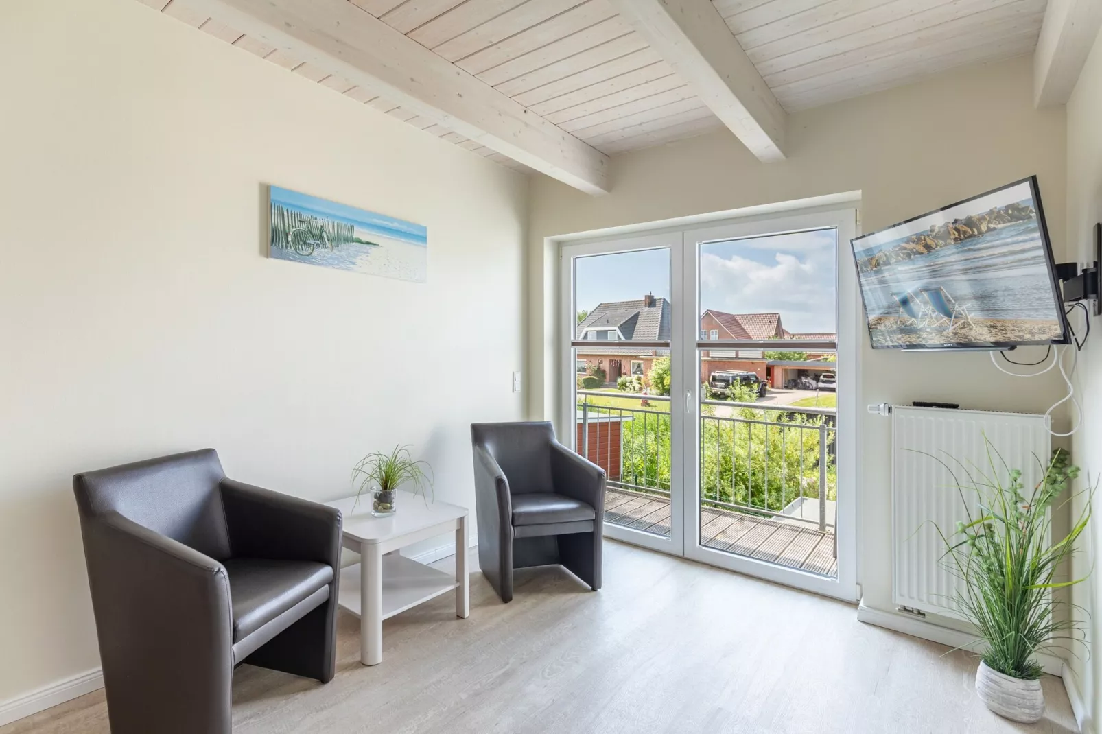 Reihenhaus in Dagebüll - Fischerhuus-Wohnzimmer