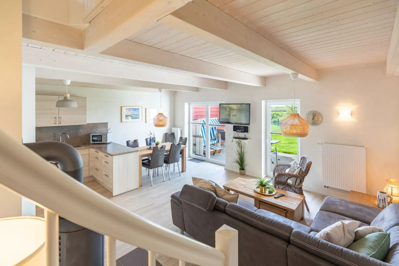 Reihenhaus in Dagebüll - Schimmelreiter-Living room