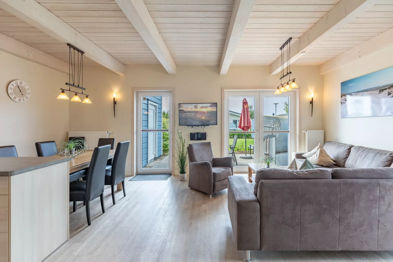 Reihenhaus in Dagebüll - Strandgut een-Living room