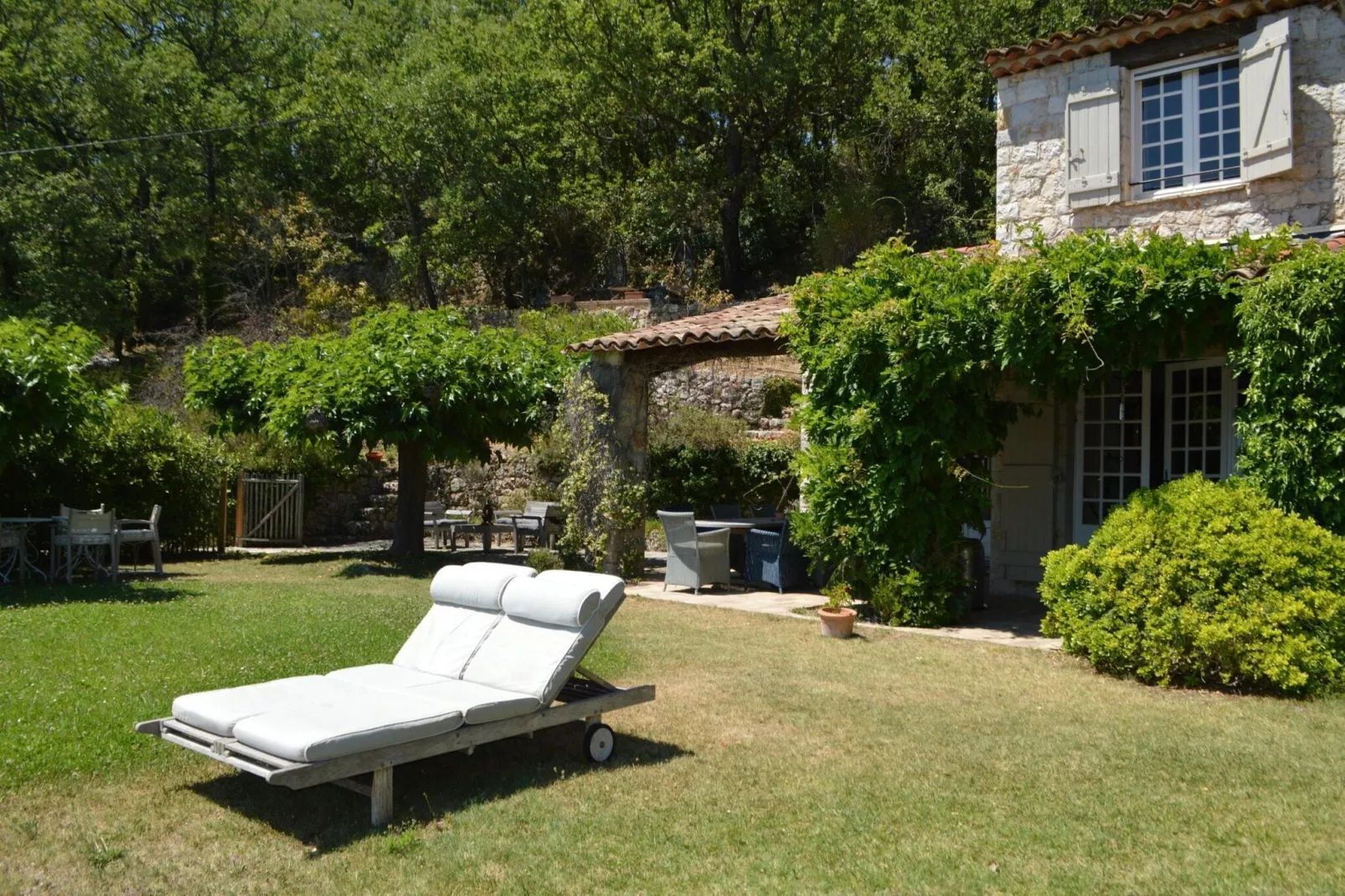 Villa la vue Tourrettane-Gärten Sommer