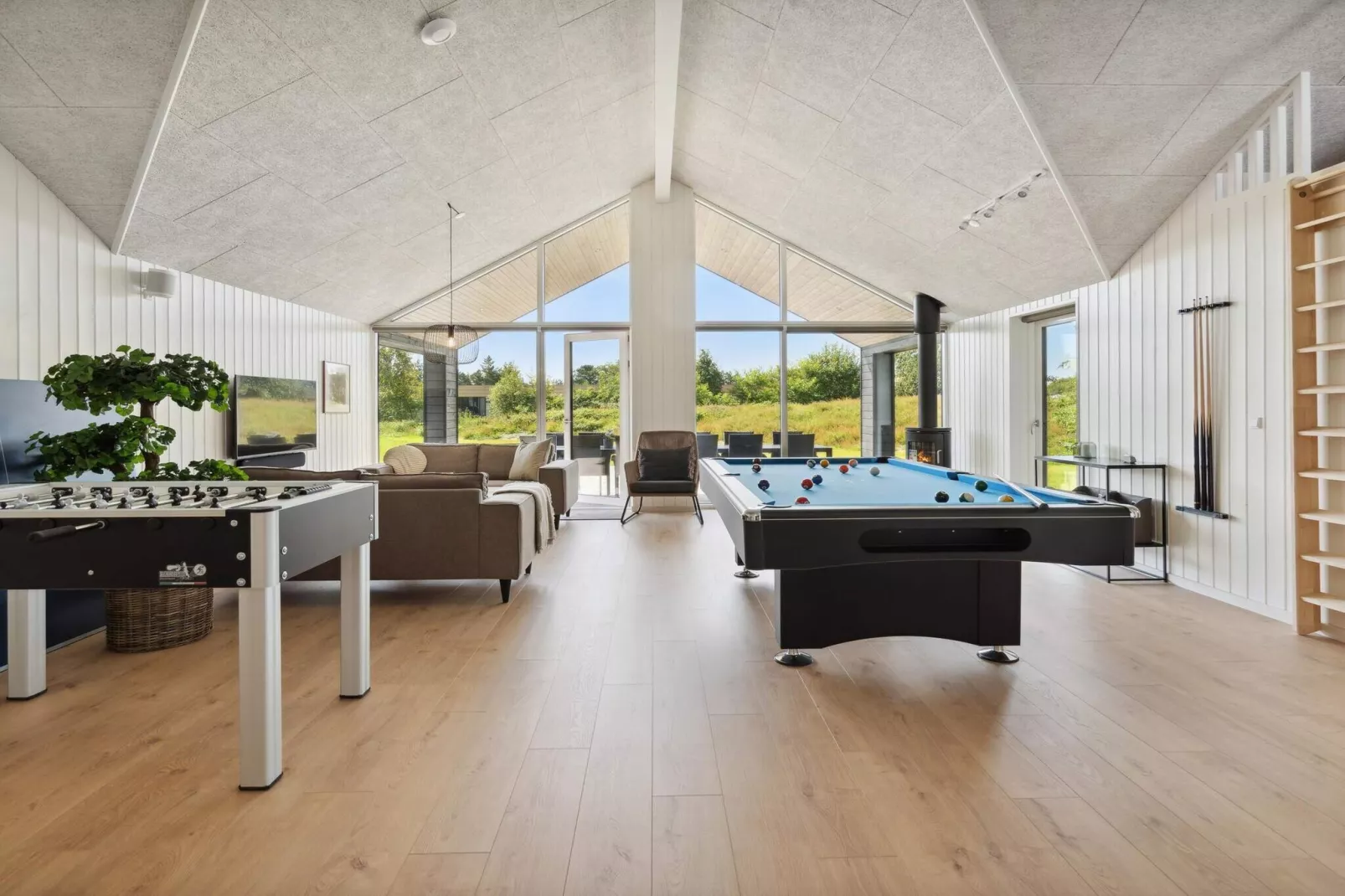 5 Sterne Ferienhaus in Glesborg-Innenbereich