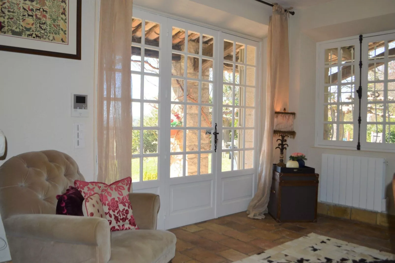 Villa la vue Tourrettane-Wohnzimmer