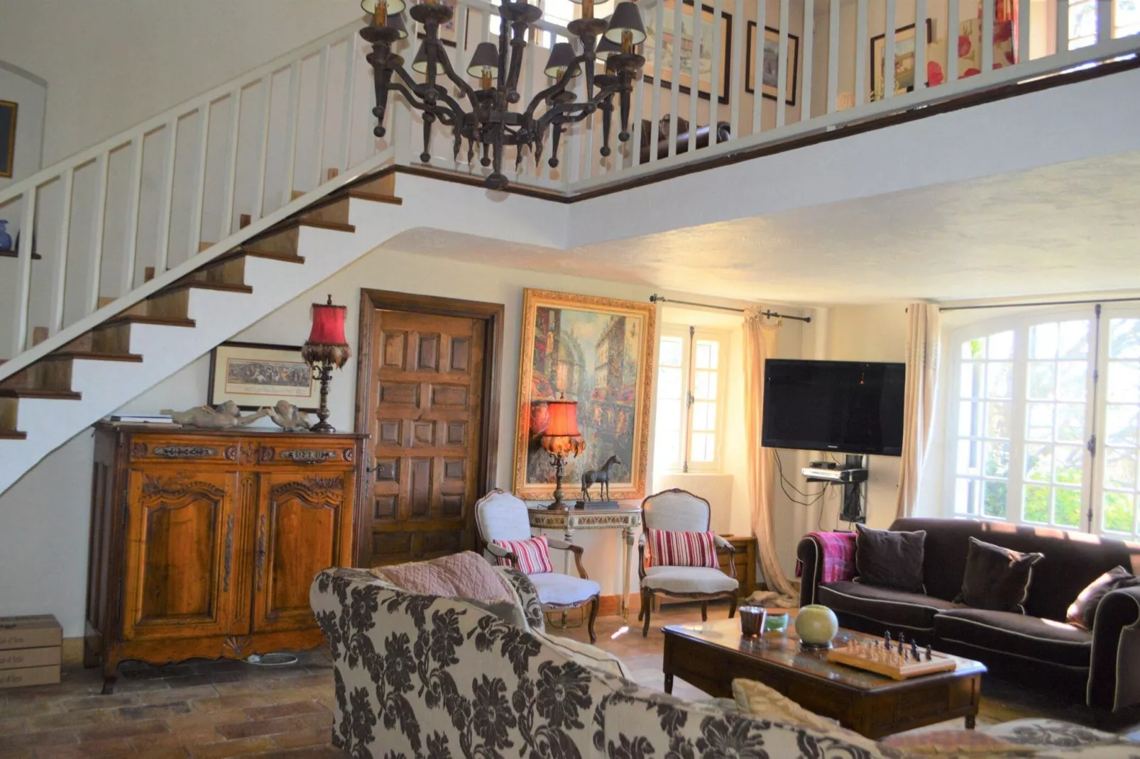 Villa la vue Tourrettane-Wohnzimmer