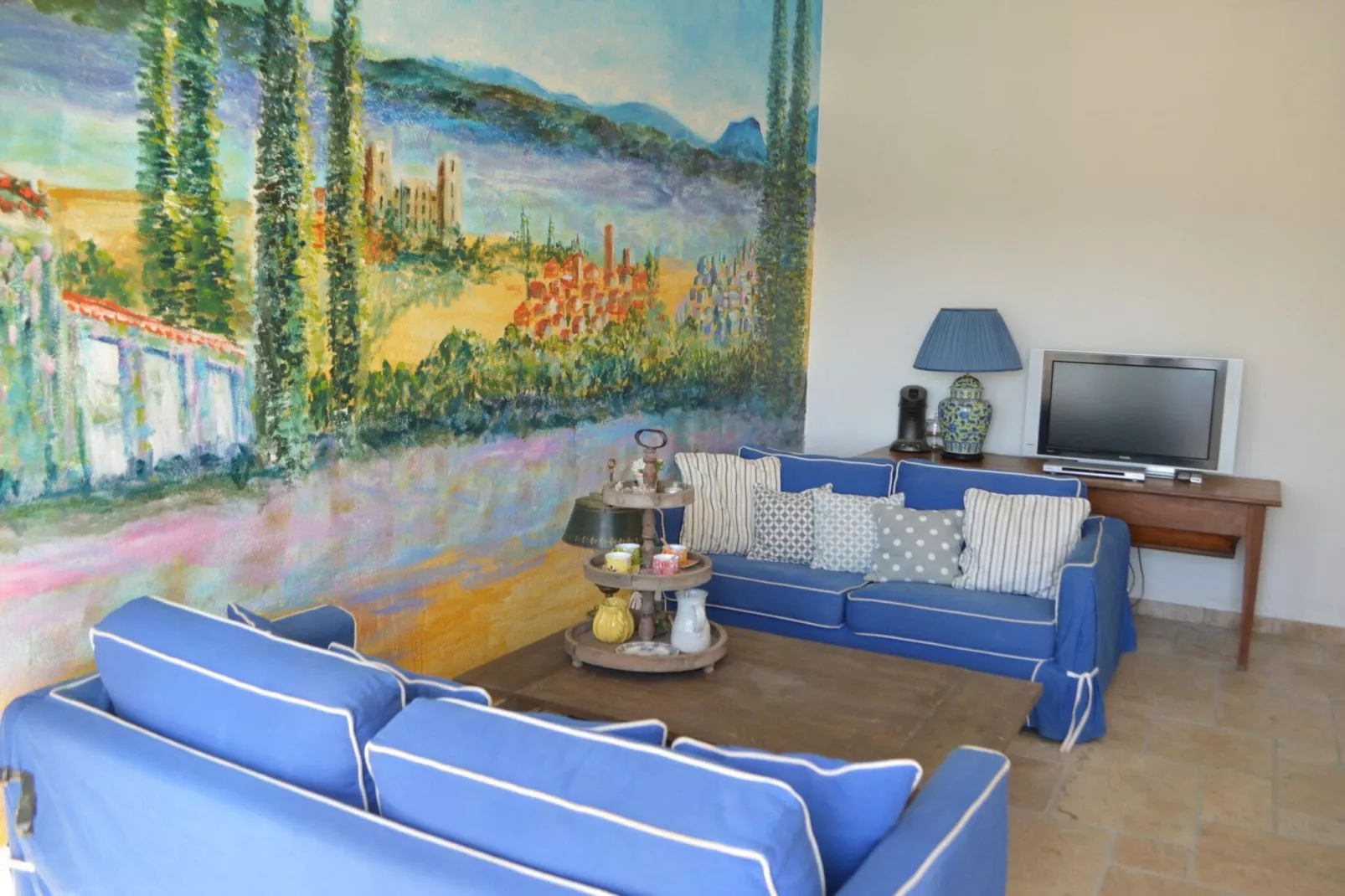 Villa la vue Tourrettane-Wohnzimmer