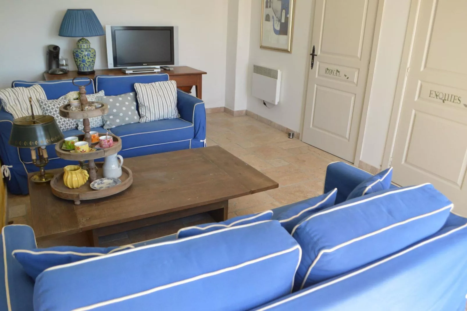 Villa la vue Tourrettane-Wohnzimmer