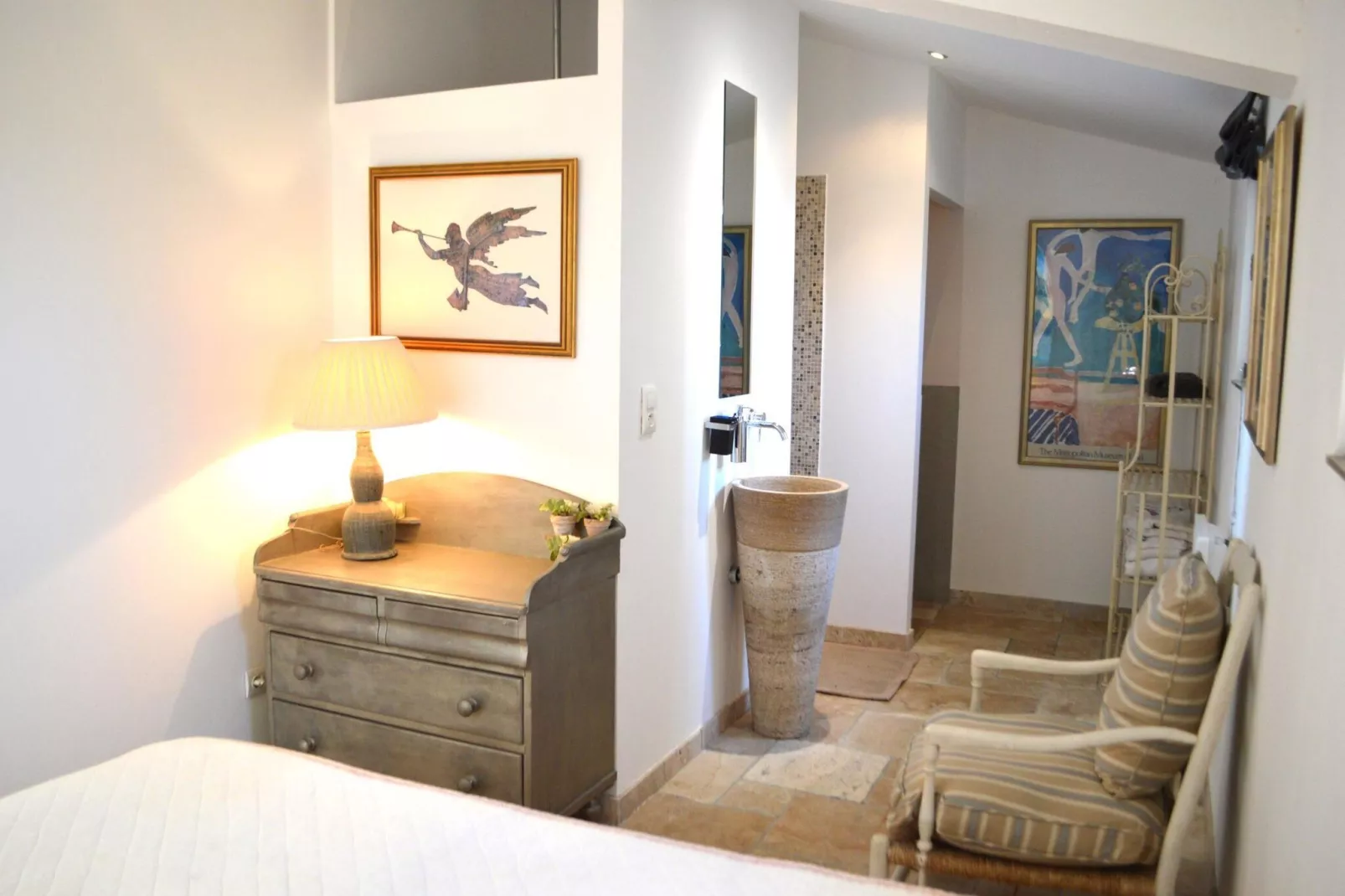 Villa la vue Tourrettane-Schlafzimmer