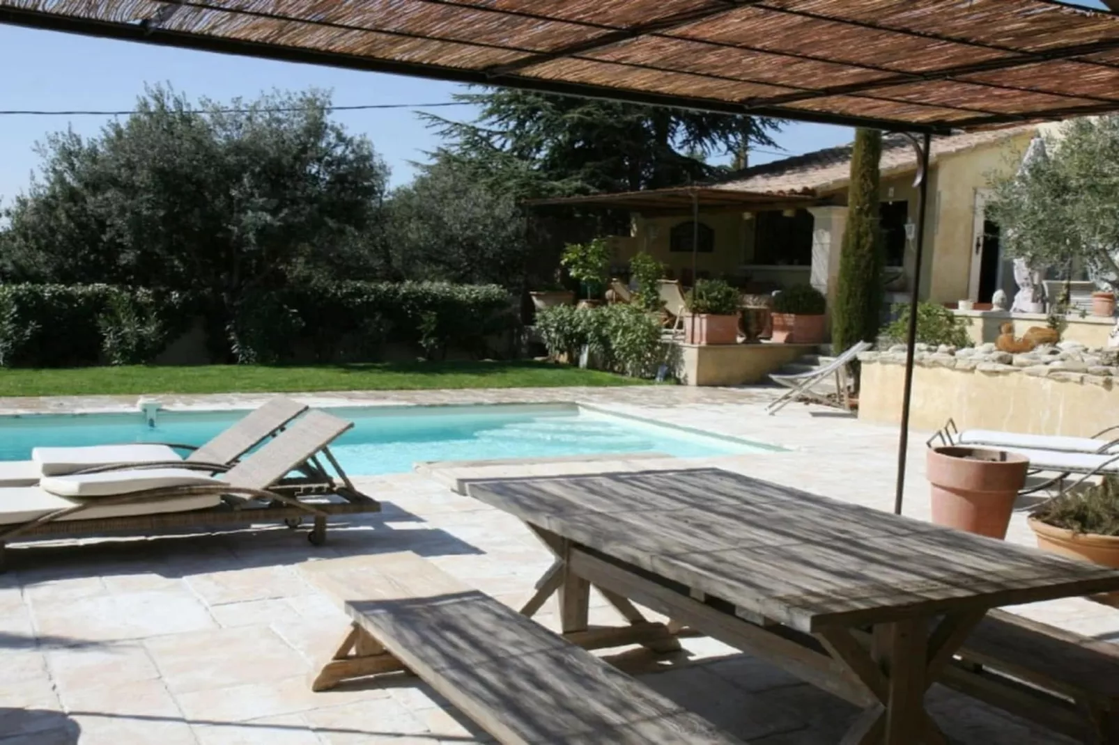 La Chaleureuse - Villa avec piscine privée en Luberon-Terrace balcony