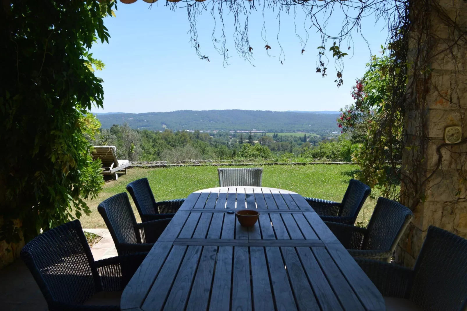 Villa la vue Tourrettane-Terrassenbalkon