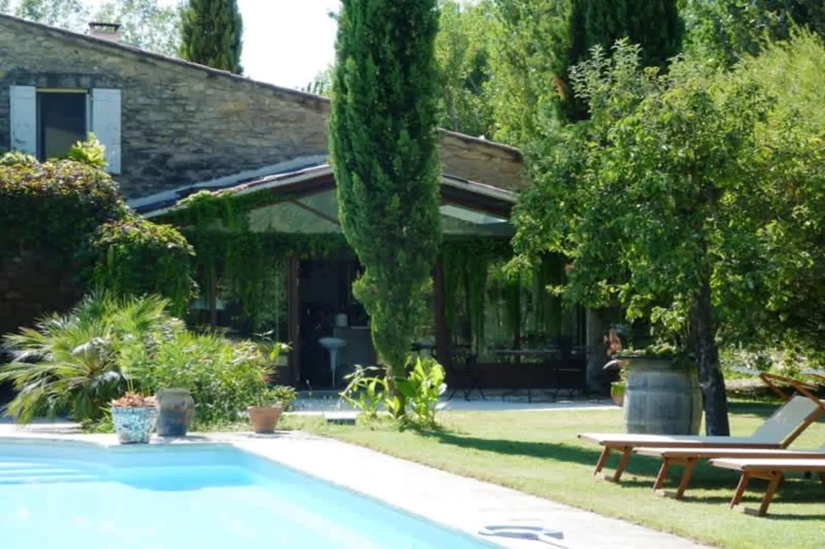 Villa provencale pour les amoureux de la nature en Lubéron-Swimming pool