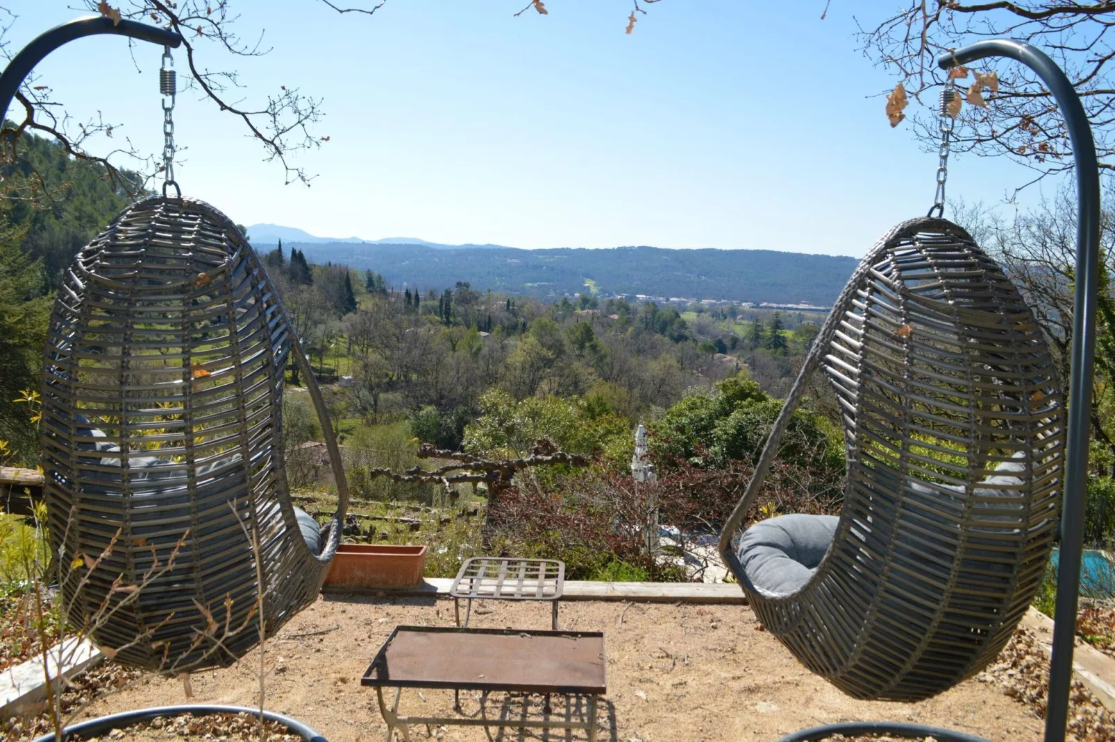 Villa la vue Tourrettane-Gärten Sommer