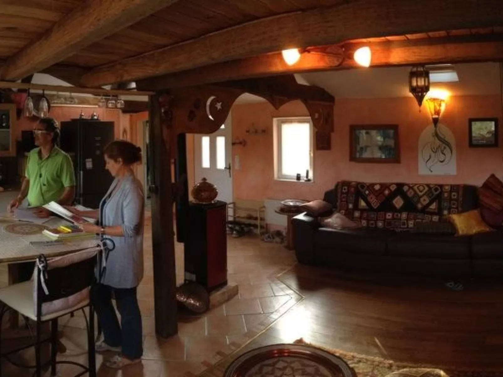 Orientalisches Ecogîte mit Charme, klassifiziert als 3 Gîte de France - Drinnen