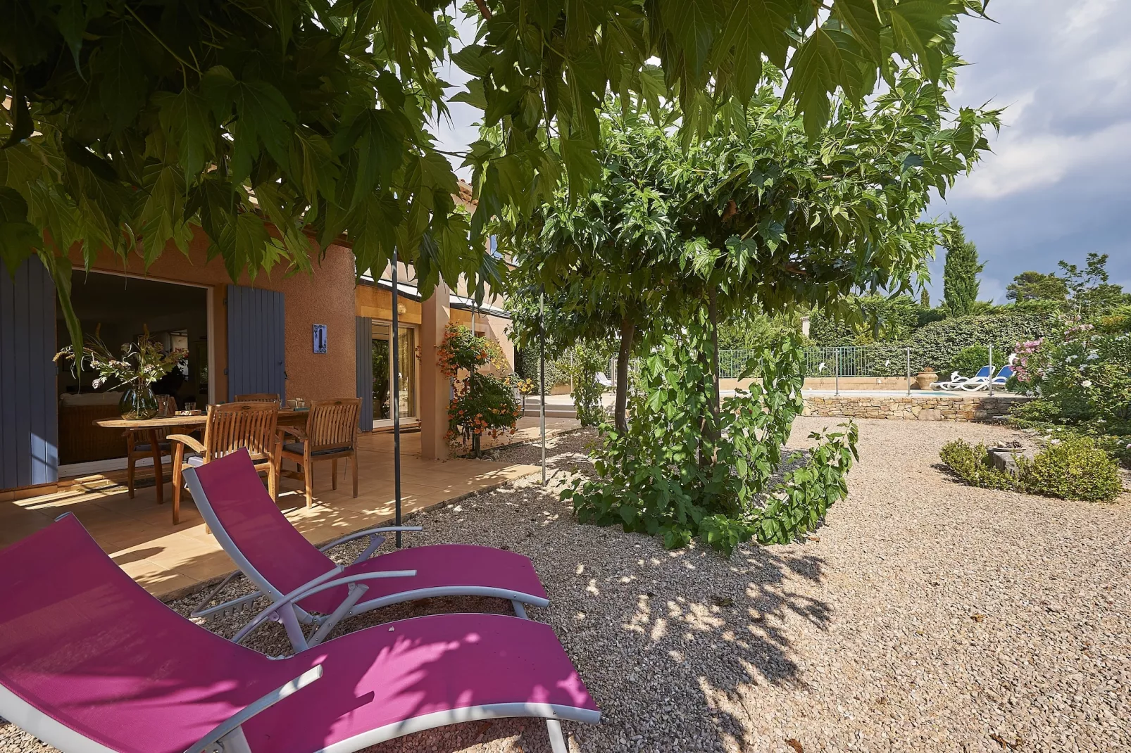 Villapark Le Jardin du Golf 6 - Jardins en été