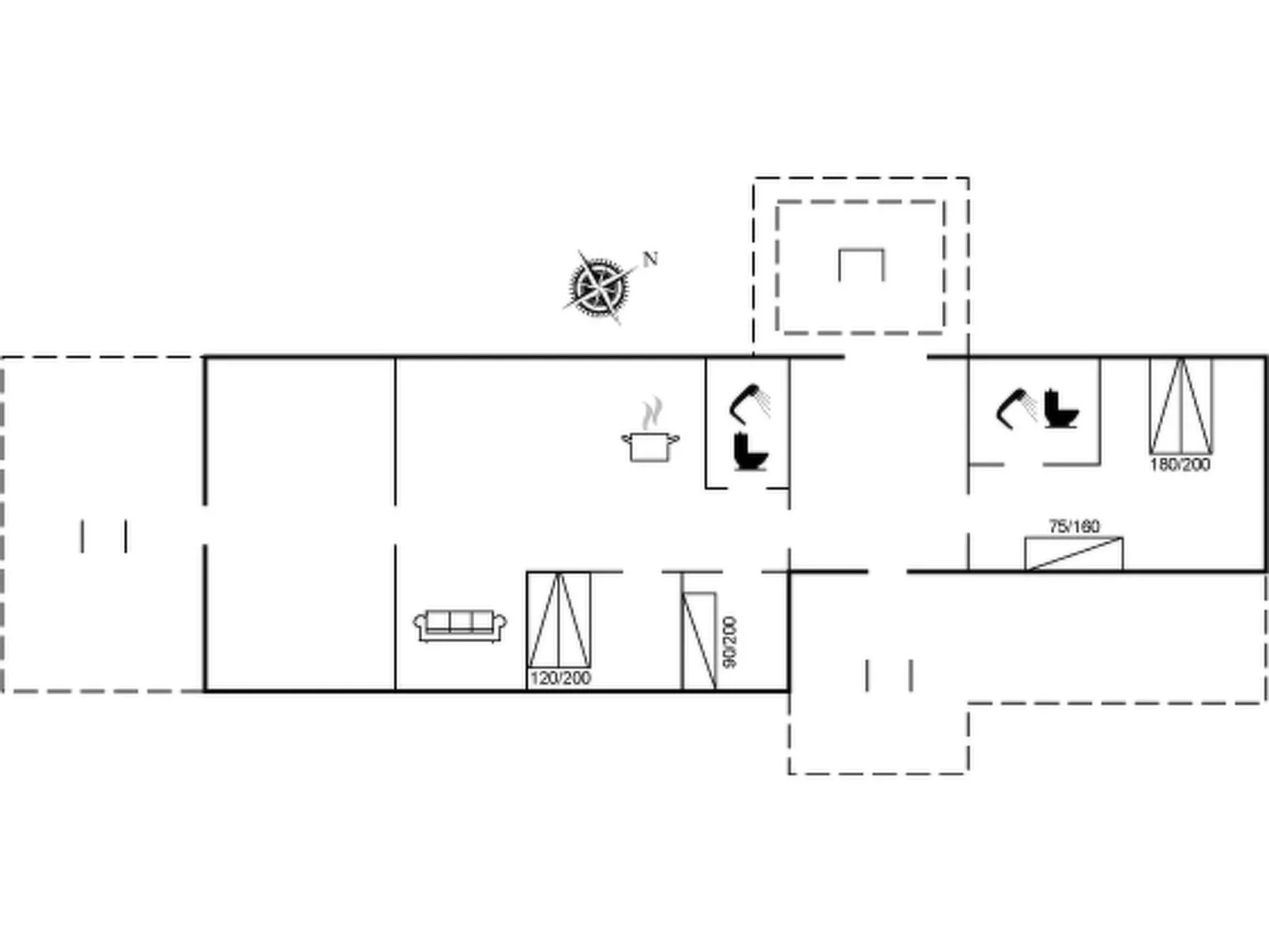 "Edeltraud" - 100m from the sea - Drinnen