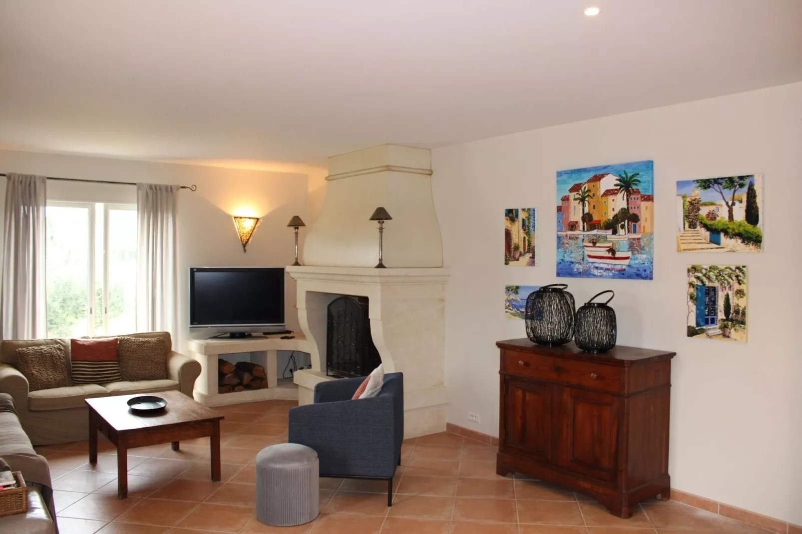 Bastide le Colombier-Living room