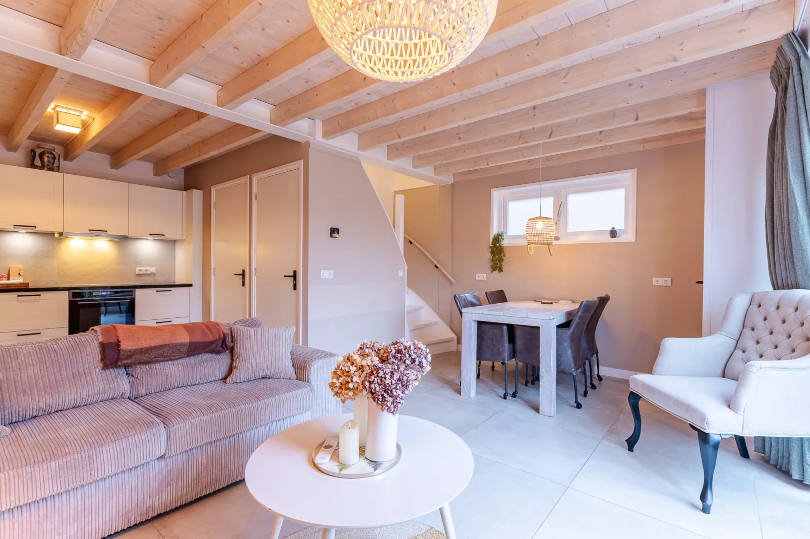 Holiday home - Schoolstraat 6a | Vrouwenpolder - Salle à manger