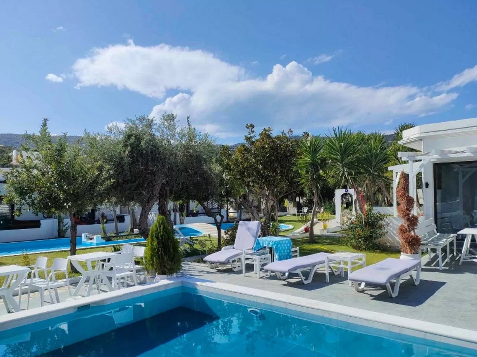 Skiathos Ferienhaus - Drinnen