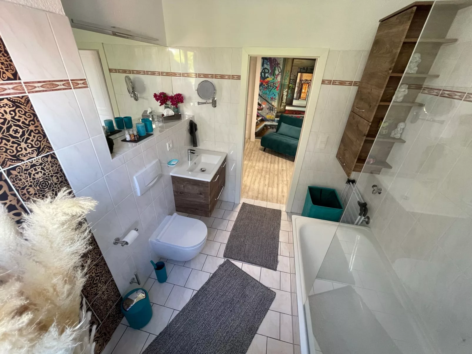 Design Apartment II, hell, 35 Quadratmeter, Zentral zu Grenze Altstadt Park, Gr - Image-tags.info