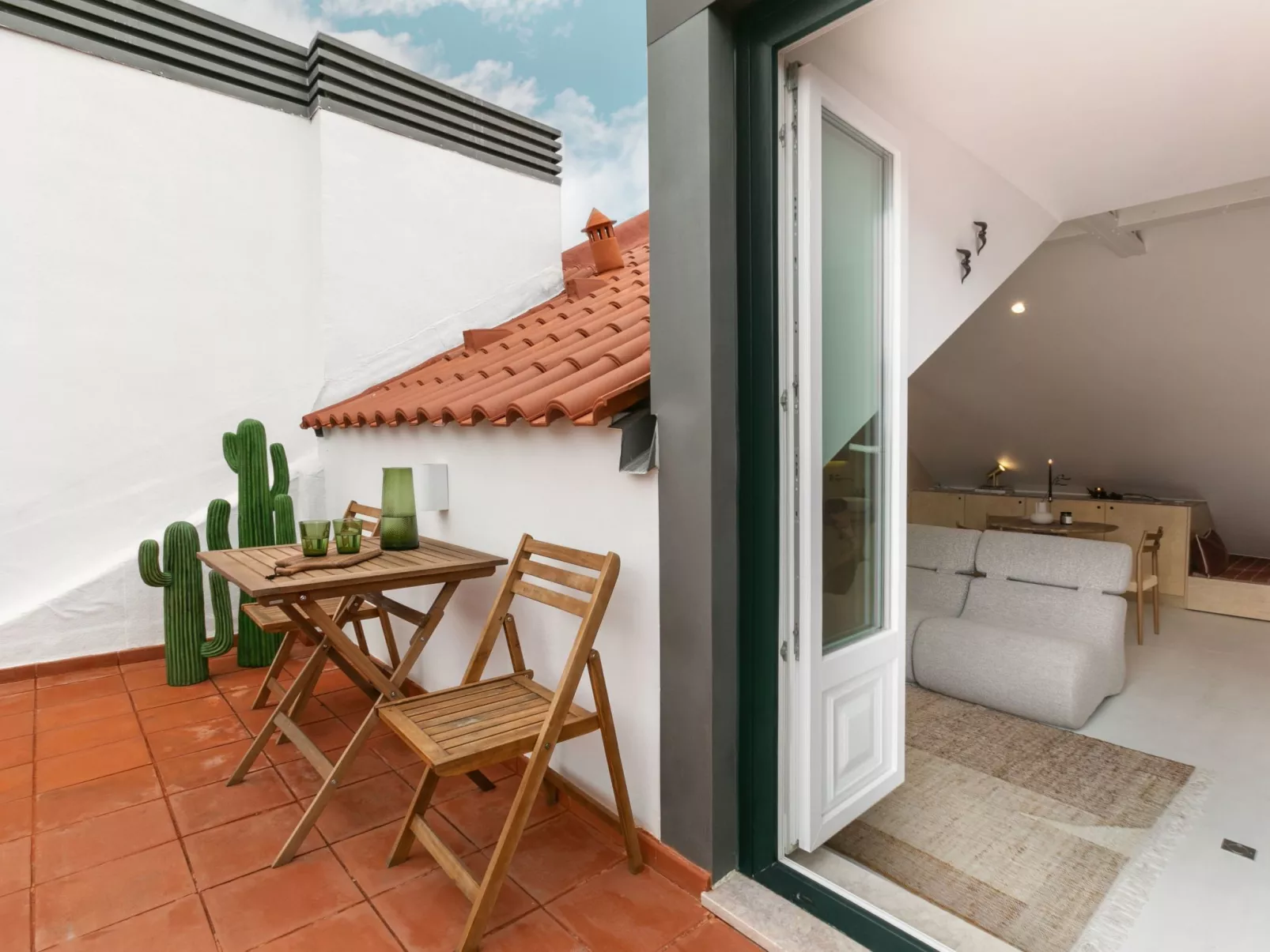 Die Downtown-Terrasse Fabelhafte Aussichten Romantisches Penthouse - Image-tags.info