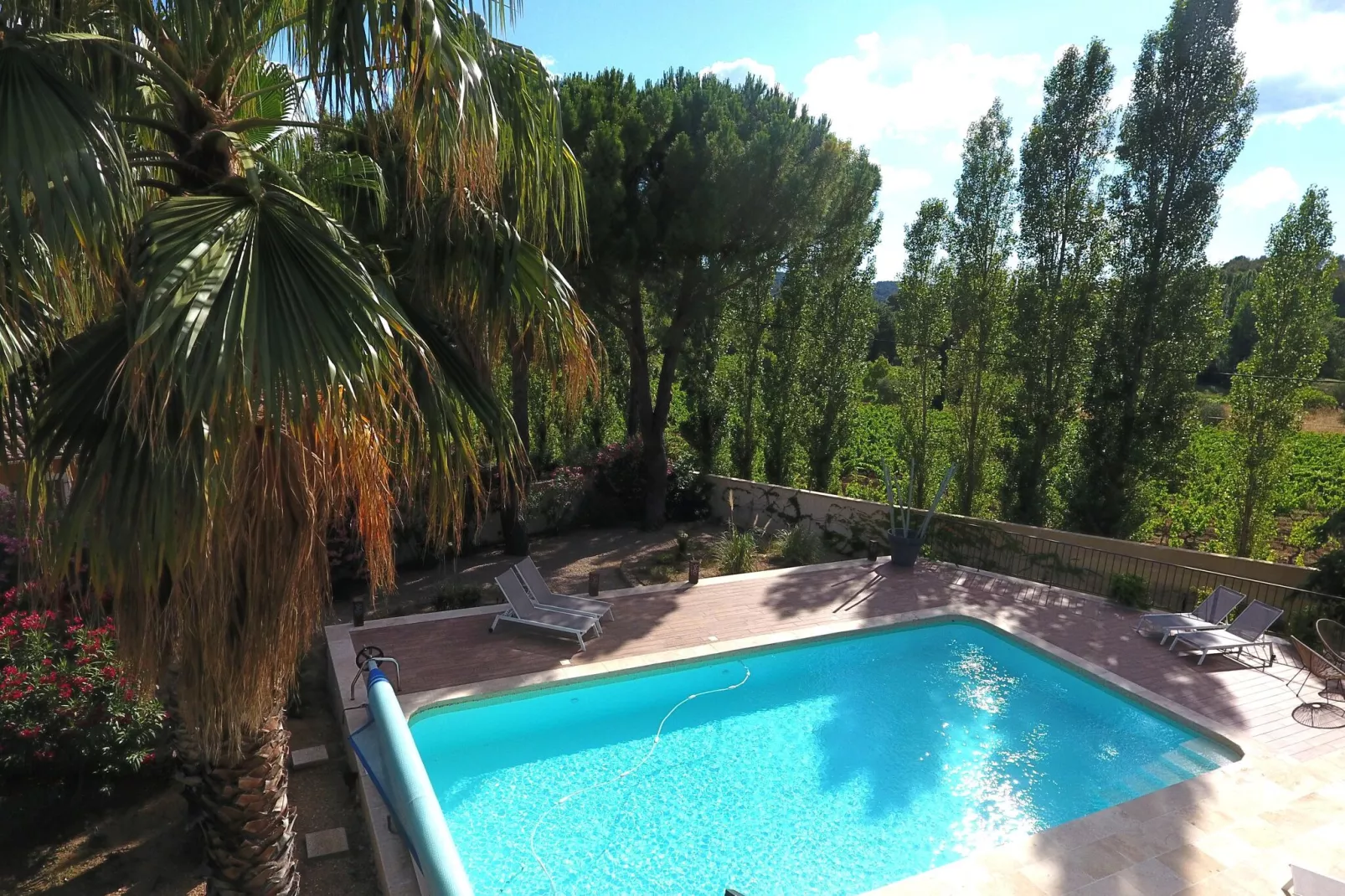 Villa des Trois Palmiers-Pool