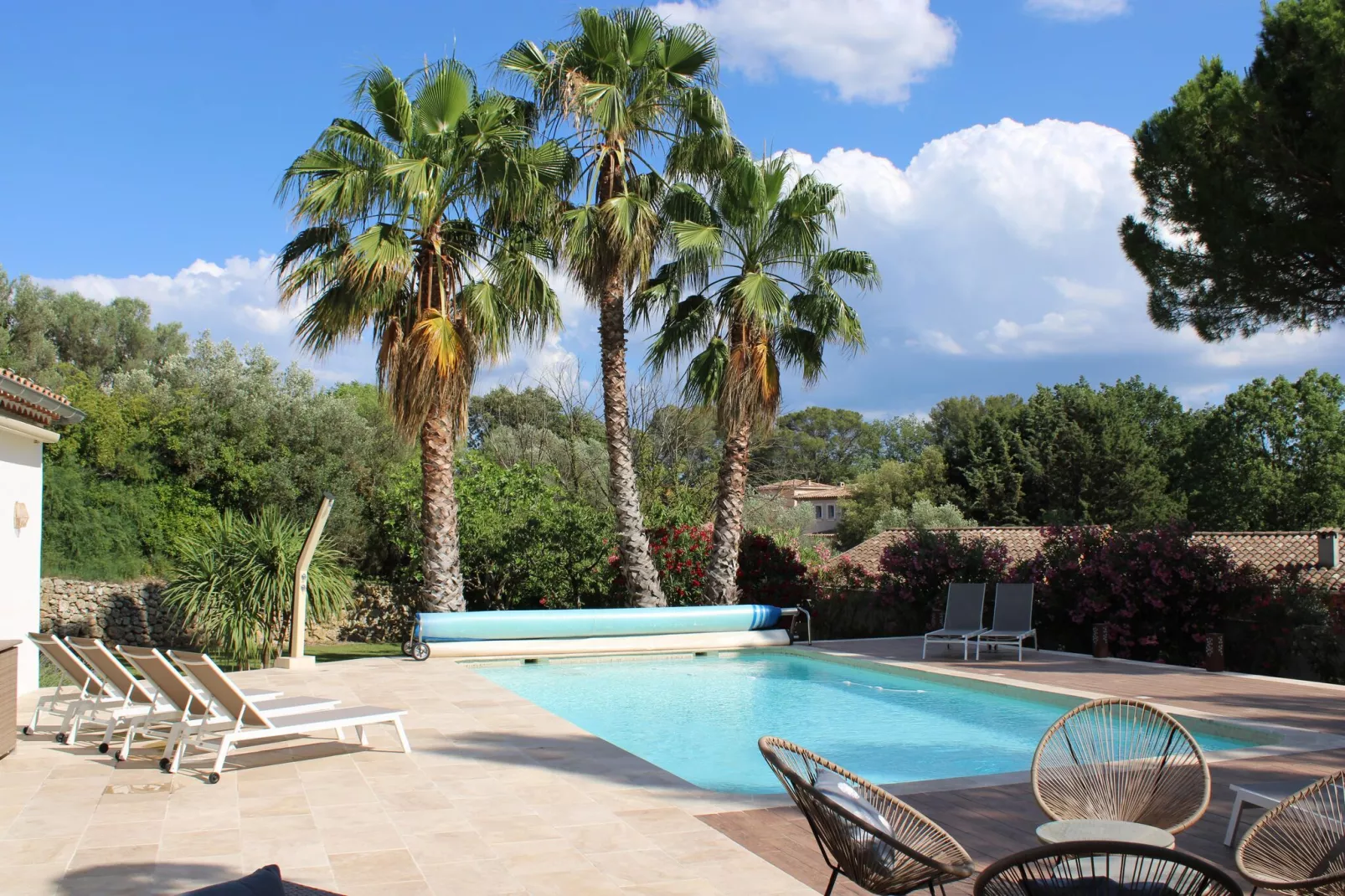 Villa des Trois Palmiers-Pool