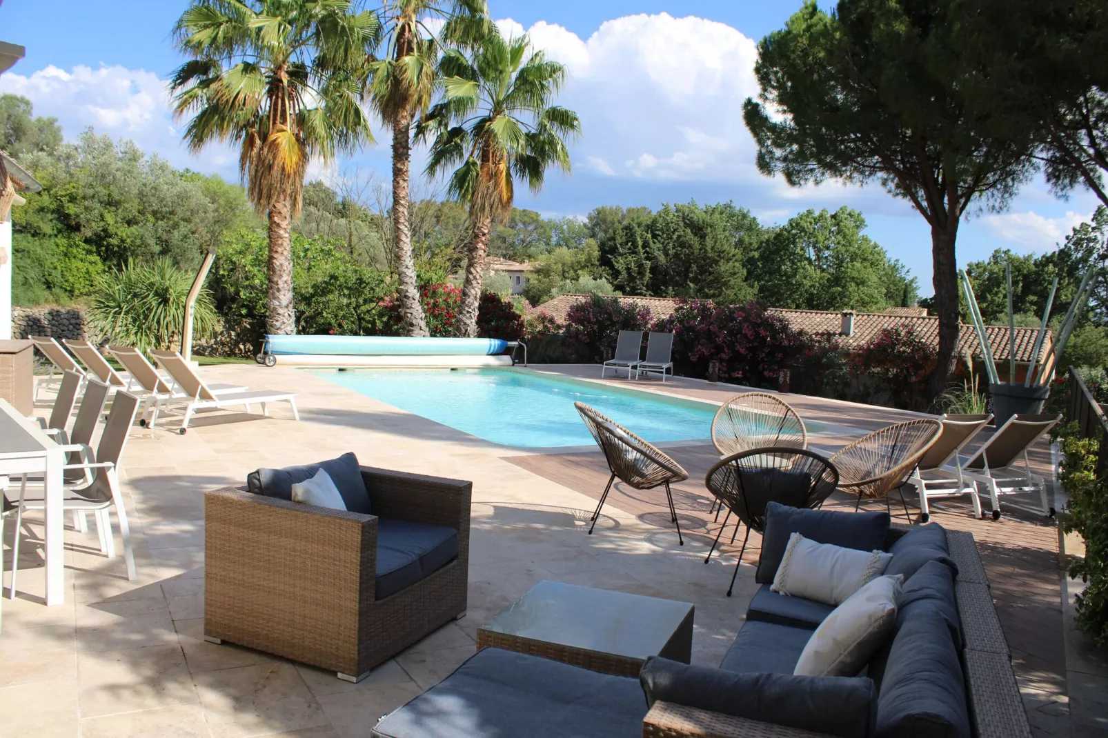 Villa des Trois Palmiers-Pool