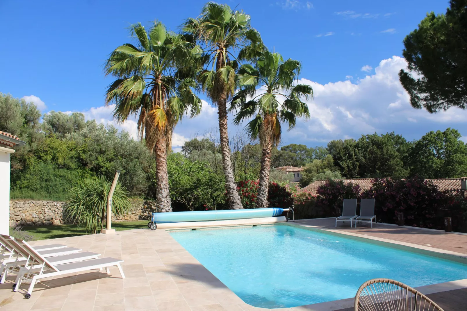 Villa des Trois Palmiers-Pool