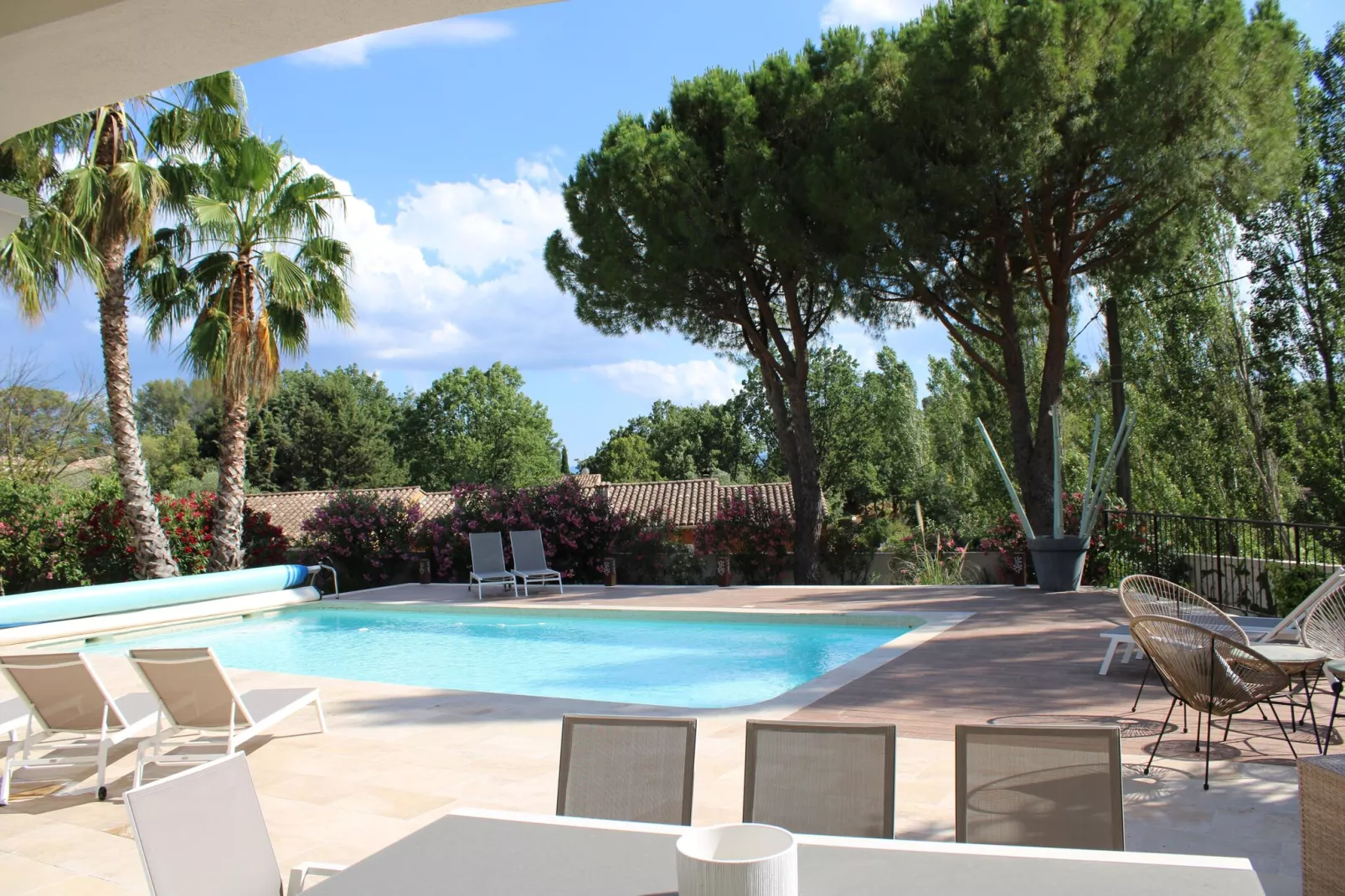 Villa des Trois Palmiers-Pool